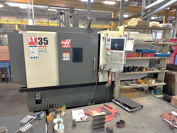 Used 2022 Haas ST-35 2 Axis CNC Turning Center