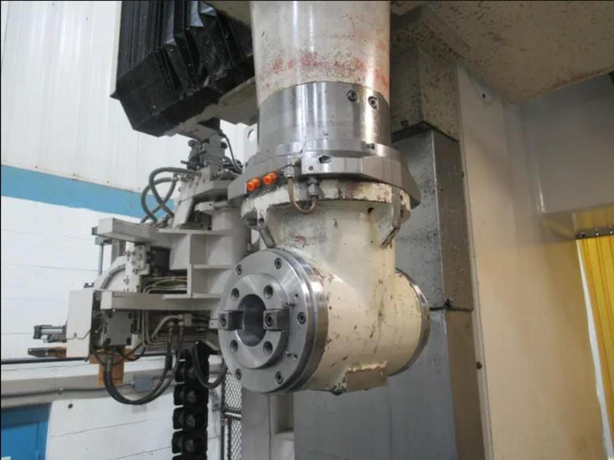 Used 1996 Mitsubishi M-VS25/20 Bridge Style CNC Mill with Head Changer, 5 Sided Machining, 60 ATC
