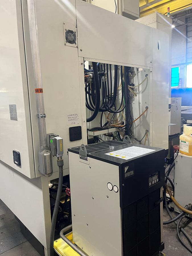 Used 2017 Kitamura HX-250iG w/ 4th Axis Rotary Table, HSK40 Taper, Probing, Coolant Thru Spindle