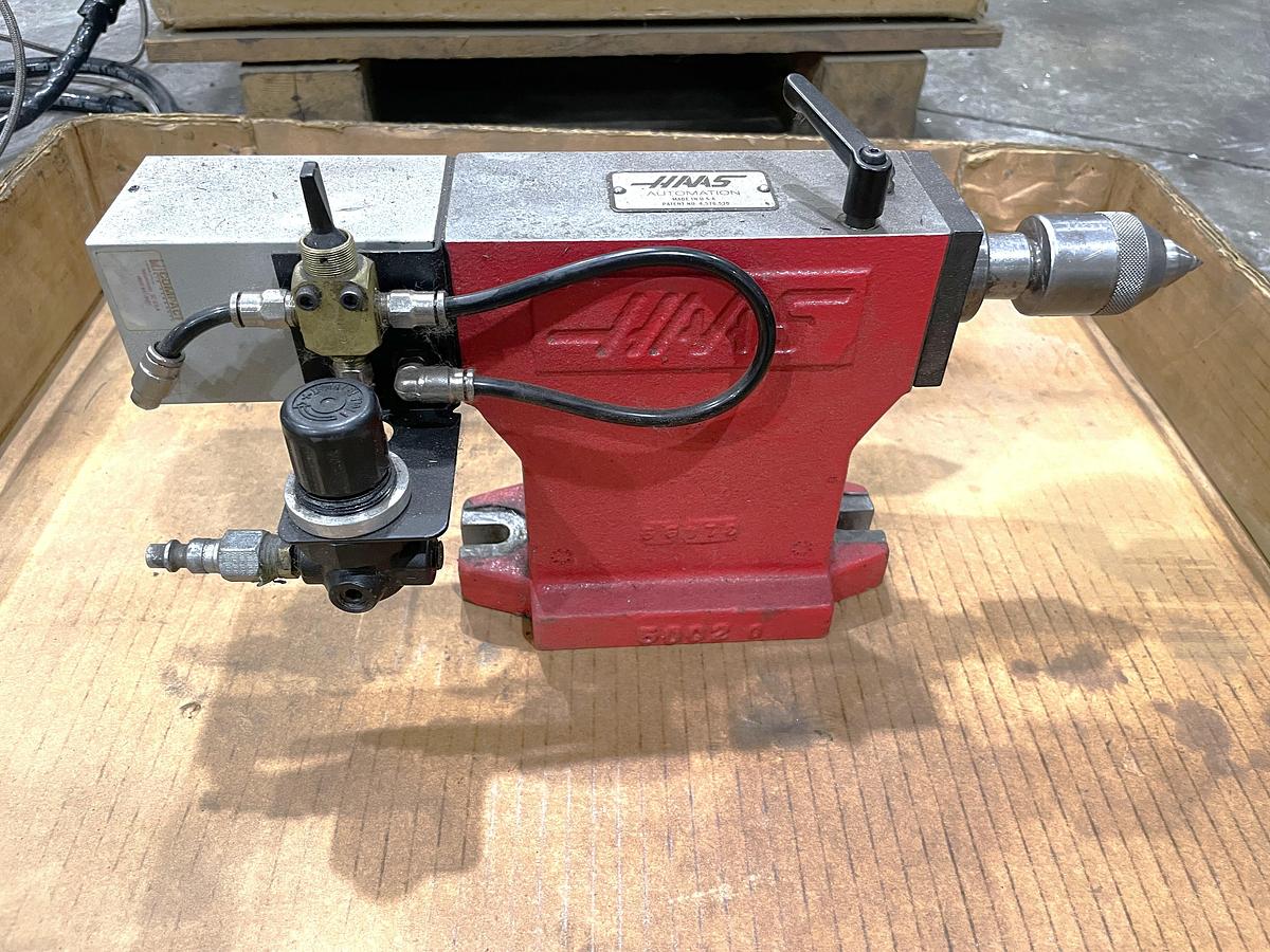 Used 2005 Haas HRT210 with Tailstock, Brush Type