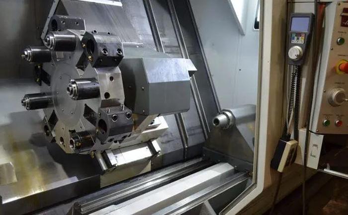 Used 2019 Haas ST-45 with Milling and 6.5" Big Bore Bar Capacity