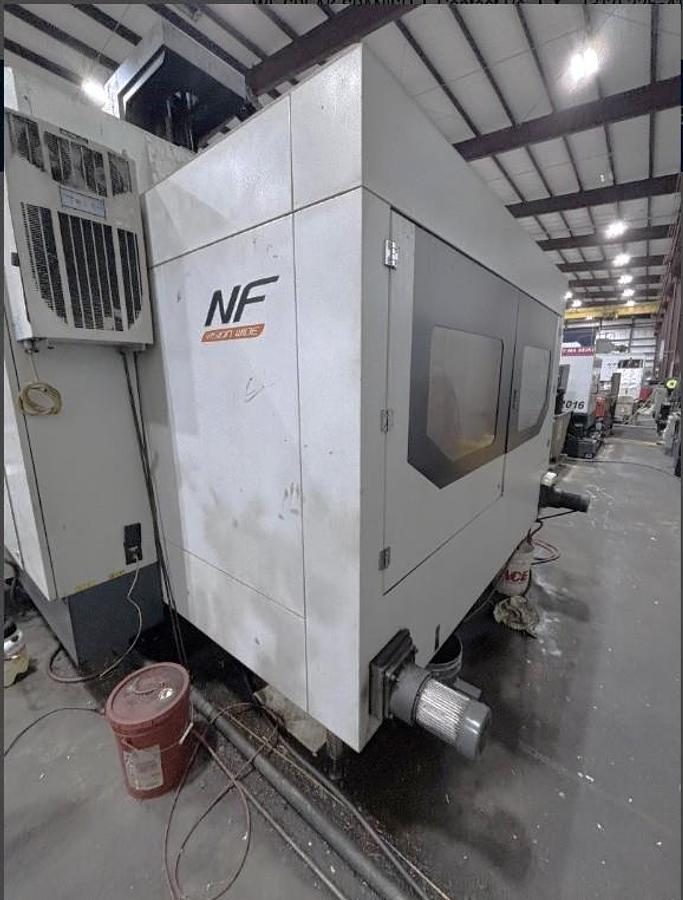 Used 2015 Visionwide NF-3226 Bridge Style VMC with Tool & Part Probing, 1000 PSI TSC, Chip Conveyor, Chiller Unit