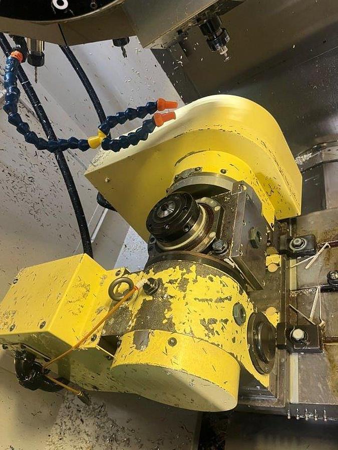 Used 2012 Brother TC-S2DN 5 Axis Drill/Tap Machine with Nikken Trunnion Type 5th Axis, Remote Jog Handle Conversational or G Code