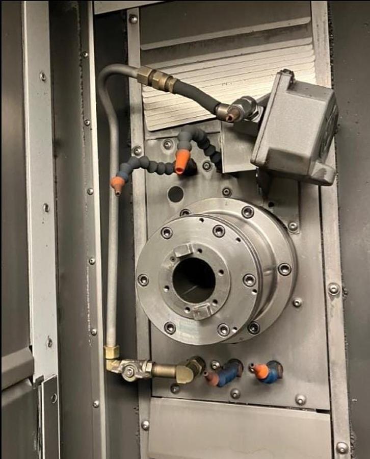 Used 2012 Haas EC-400 6-Pallet Pool with 70 Pos. ATC, Probing, Full 4th Axis Pallet Rotation, Programmable Coolant