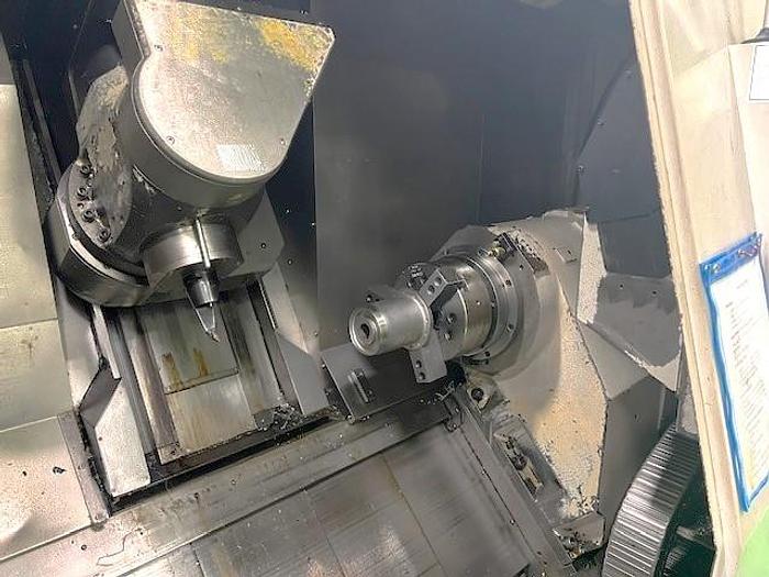Used 2006 Doosan Puma MX2500ST 9 Axis Mill/Turn Center w/ Pendulum B Axis Head, Milling, Y Axis, Subspindle, Lower Turret