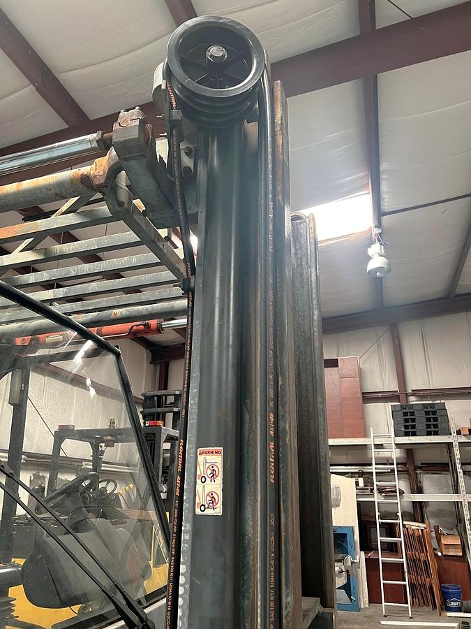 Used 2015 Linde H80D Diesel Forklift with 19,000 lb. Capacity, 1096 Hours, 8 ft. Long Forks, Tilt Mast, Solid Tires