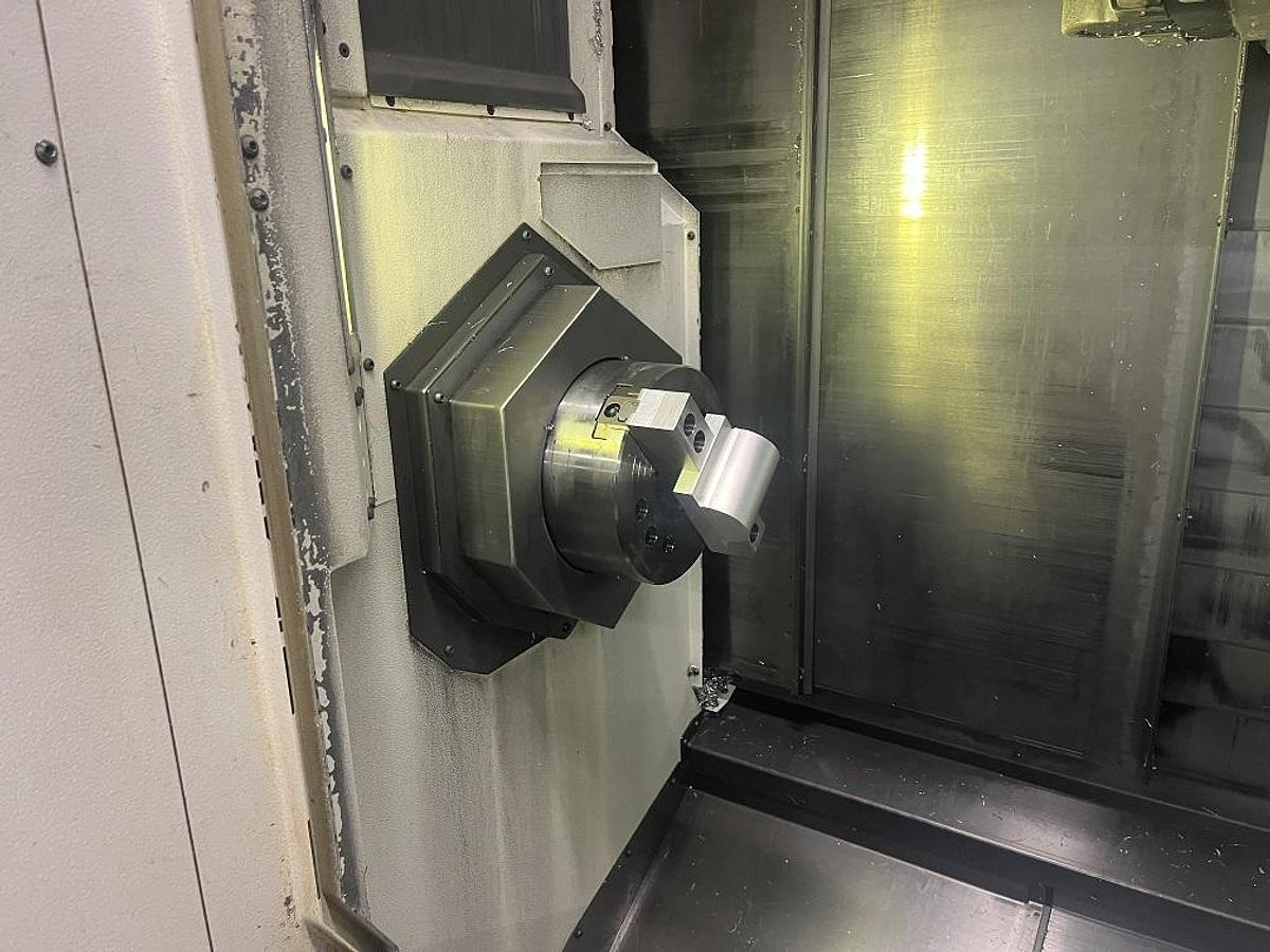 Used 2012 Mazak Integrex i-200S Mazatrol Matrix Nexus 2 with Subspindle, Simultaneous 5-Axes Tool Tip Point Control