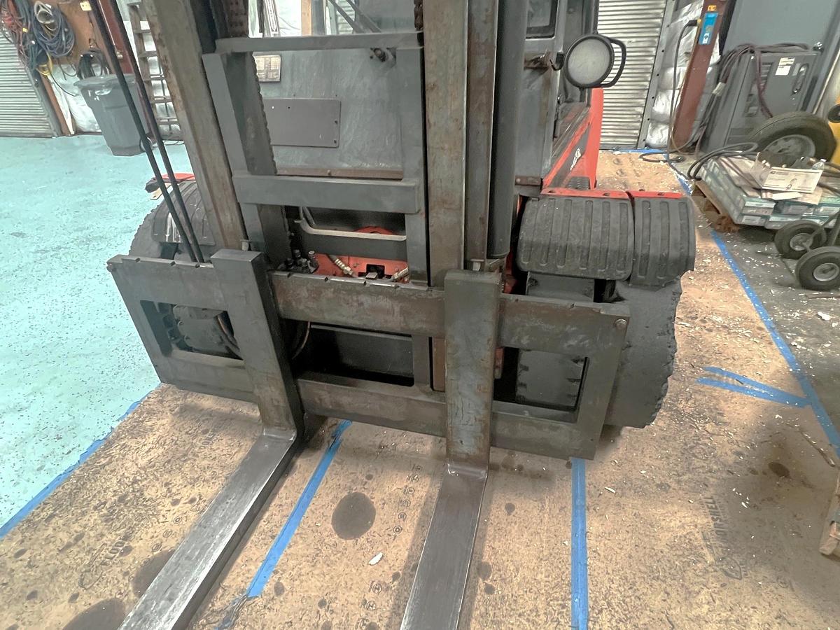 Used 2015 Linde H80D Diesel Forklift with 19,000 lb. Capacity, 1096 Hours, 8 ft. Long Forks, Tilt Mast, Solid Tires
