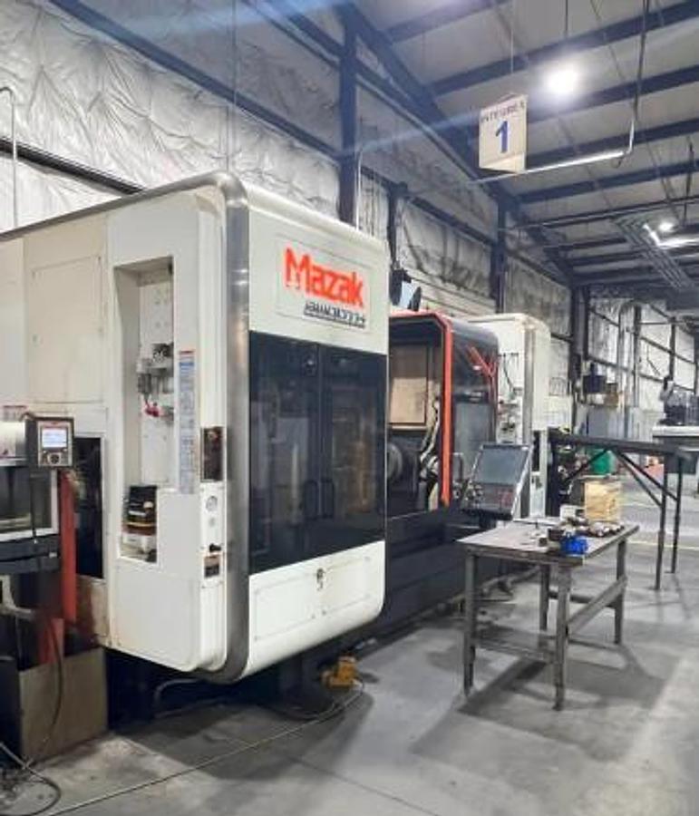 Used 2017 Mazak Integrex i-400ST with Barfeed, Dual Spindles, Y Axis, B Axis, C Axis, Lower Turret