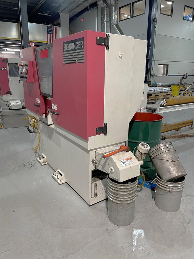 Used 2018 Behringer HBE321A Fully Automatic Horizontal Band Saw, 12.6" Round Capacity