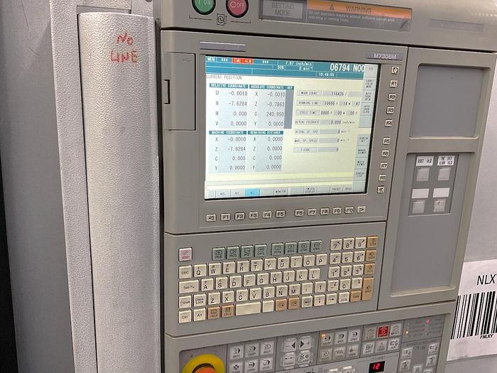 Used 2014 DMG Mori NL2500Y/700 Chucker with Milling and Y Axis