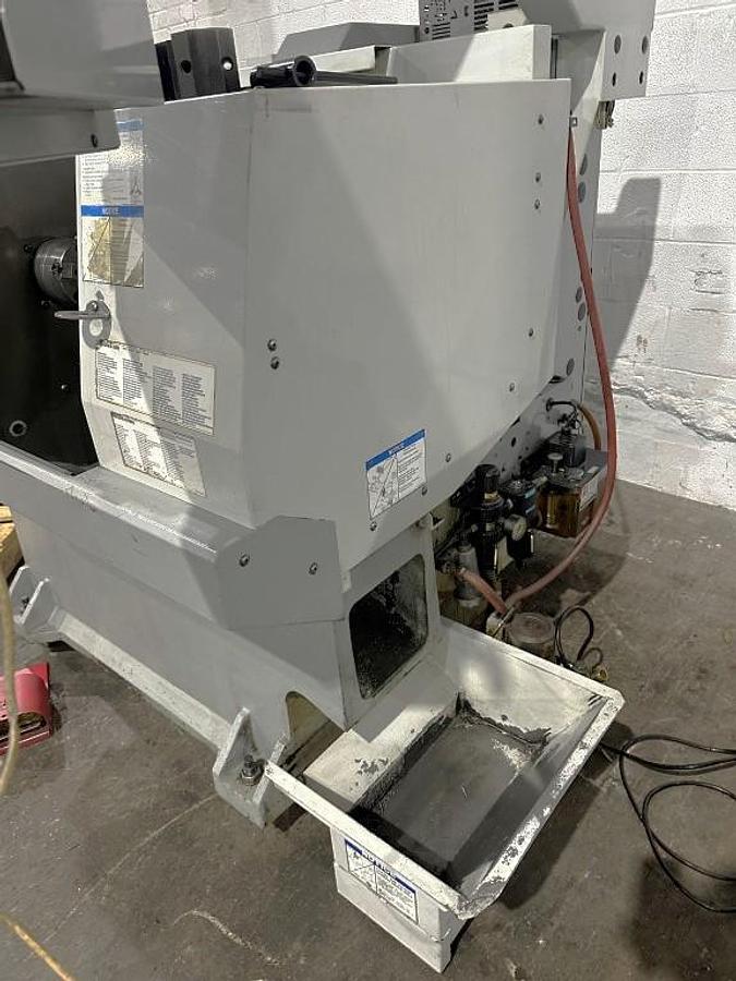 Used 2008 Haas GT-10 Chucker with 5" Chuck, 8 Station Turret, Coolant Tank & Pump, 