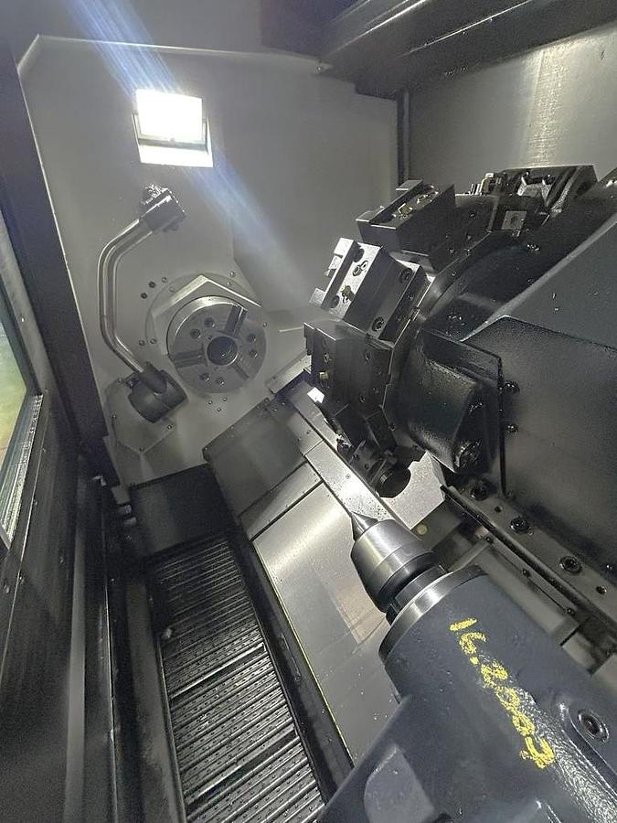 Used 2024 DN Solutions Puma DNT-2600LM with C Axis, Milling/Drilling, 10" Hyd Chuck, Tailstock, Chip Conveyor, Tool Eye,