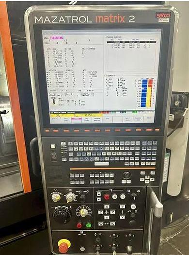 Used 2013 Mazak Integrex i-400S 8 Axis Mill Turn Center with C Axis Main & Subspindle, Y Axis, Full 5 Axis Machining, 72 Position ATC