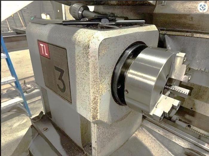 Used 2008 Haas TL-3 equipped with 8 Station Turret, Tailstock, 3" Bar Capacity, 12" Chuck, 60" Centers