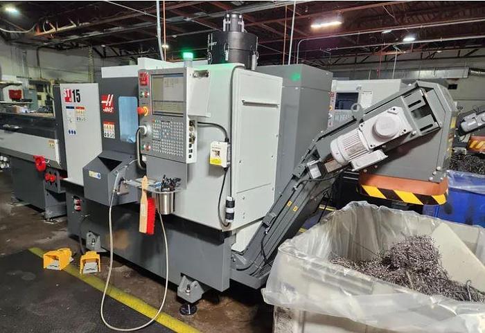 Used 2023 Haas ST-15 with tailstock