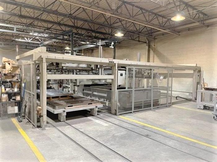 Used 2003 Mitsubishi 3718LVP 4000 Watt CO2 CNC Laser