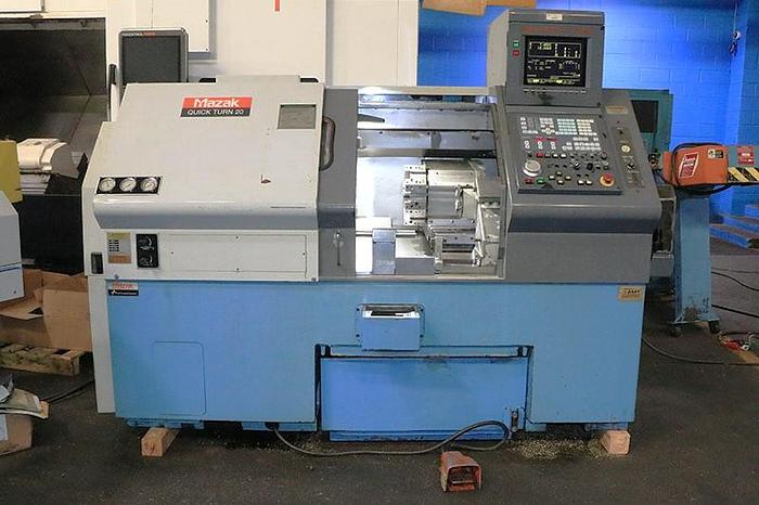 Used 1998 Mazak QT20 with Barfeeder