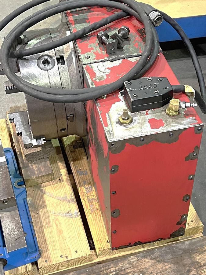 Used 2012 Haas VF8/50 with Coolant Thru Spindle, Probe Ready, 4th Axis Table, CAT 50, 7500 RPM, 30 Station Tool Changer, 