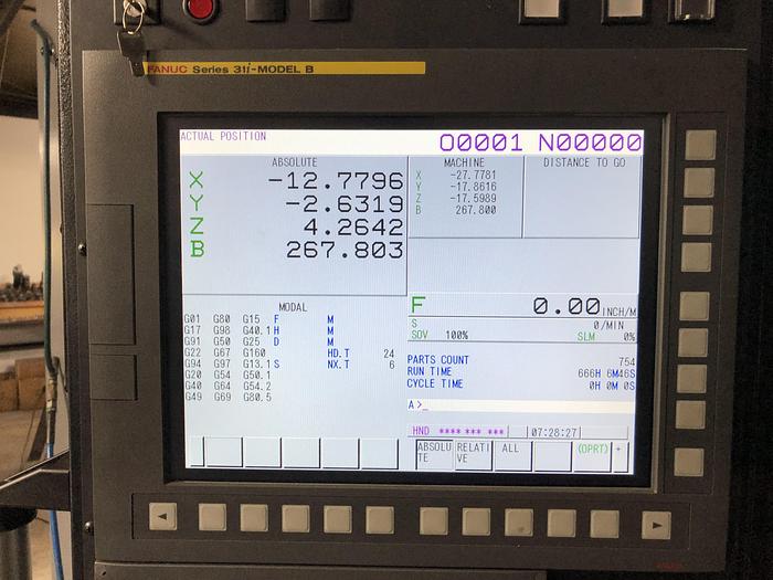 Used 2017 OKK HMC-500 Full 4th Axis