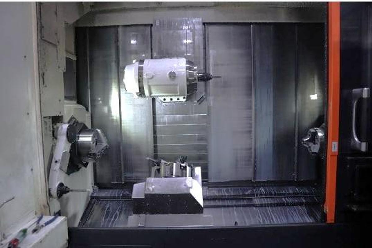 Used 2011 Mazak Integrex i-200ST/1500 with Subspindle, Lower Turret, 36 Station ATC, Mazatrol Matrix 2 Control