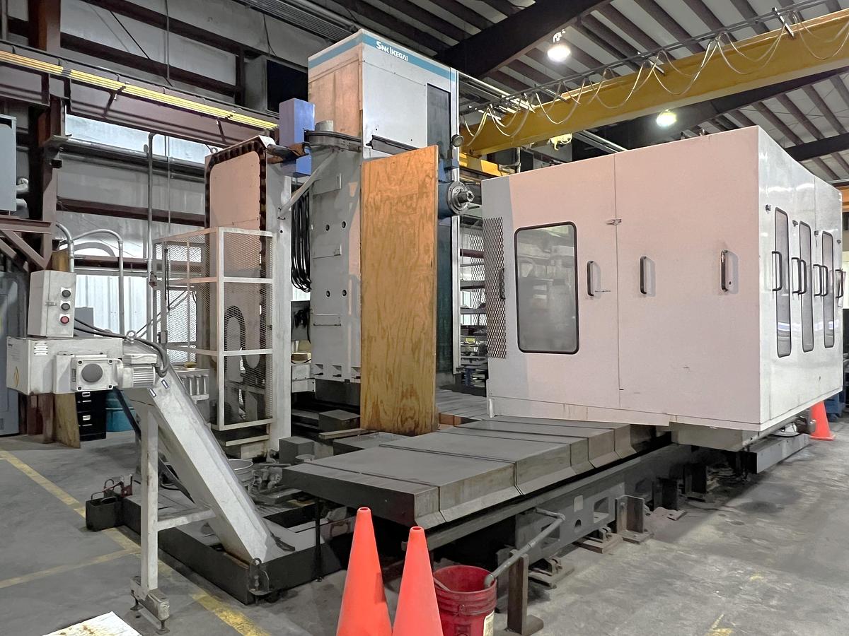 Used 2007 SNK-Ikegai NB130 PE3.5 Table Type CNC Horizontal Boring Mill, 