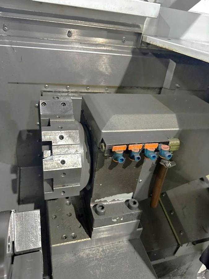 Used 2008 Haas GT-10 Chucker with 5" Chuck, 8 Station Turret, Coolant Tank & Pump, 