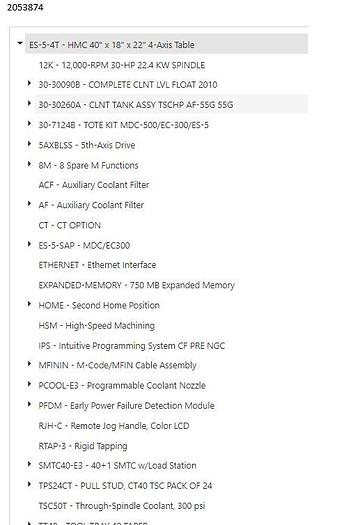 Used 2013 Haas ES-5-4T