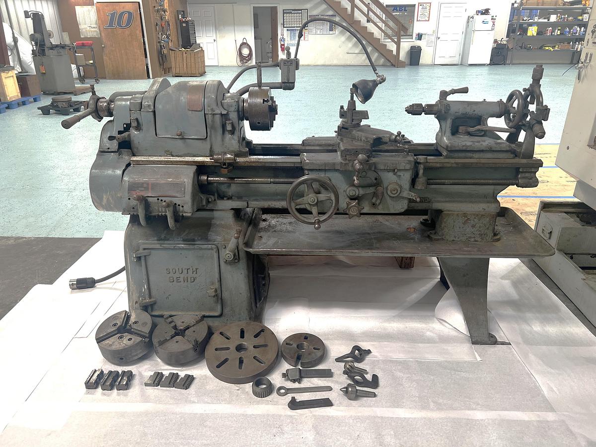 Used 1950 South Bend 16 Type A Precision Tool Room Lathe