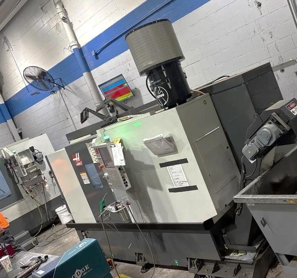 Used 2022 Haas ST-35Y with C Axis, Y Axis, 12" Chuck, 4" Bar Cap., Tailstock, Chip Conveyor, Tool Presetter