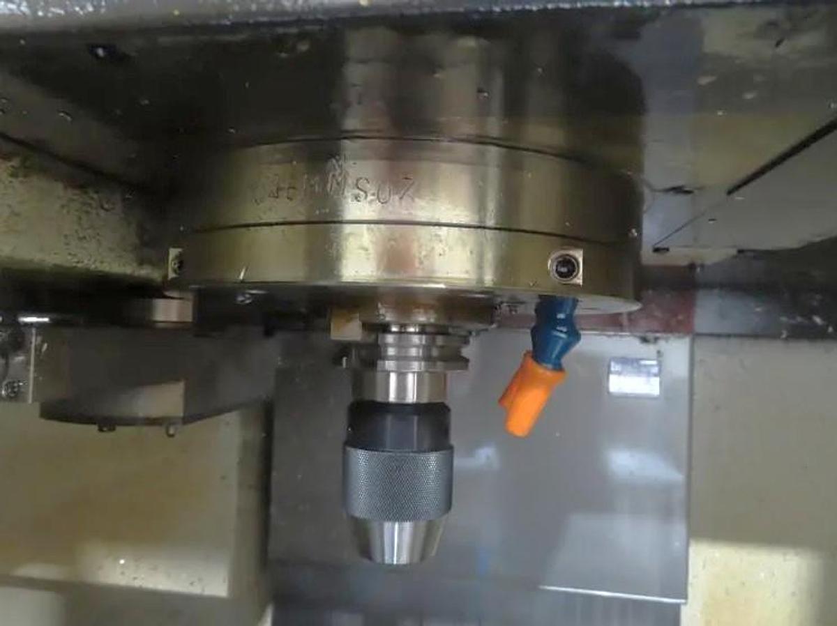 Used 2005 Mazak Nexus VCN-410A with Coolant Thru Spindle, Chip Conveyor, 30 Station Side Mounted ATC, 12,000 RPM