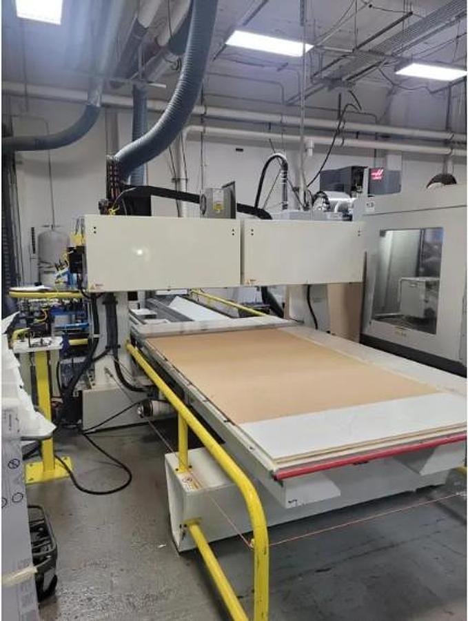 Used 2013 C.R. Onsrud Model 122S18 CNC Router with 120" x 60" Table, 24,000 RPM, 18 HP, HSK63F Taper, 12 Station ATC, Very Clean!