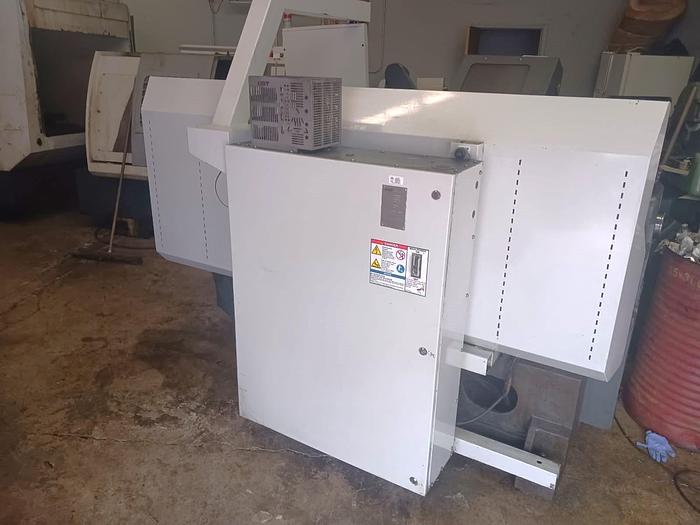 Used 2012 Haas TL-2 with Tailstock, 10" 3 Jaw Chuck, Tool Post, Chuck Guard, Manual Hand Wheels