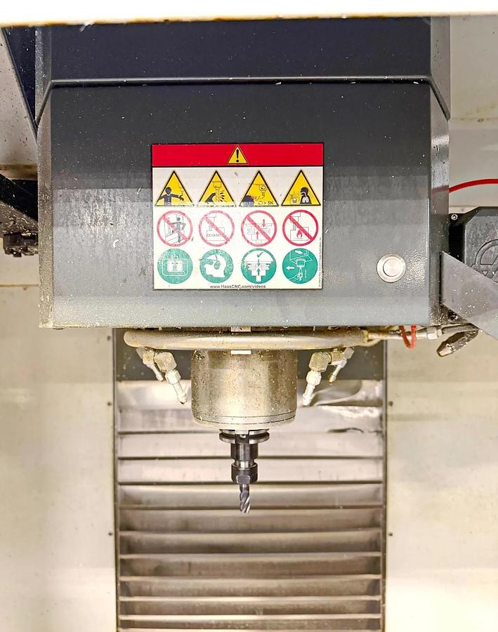 Used 2018 Haas VM-6, WIPS Renishaw Tool & Part Probe, Prewired for 4th axis, Coolant thru the Spindle, PCool, Hi-Spd Machining