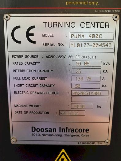 Used 2013 Doosan Puma 400C