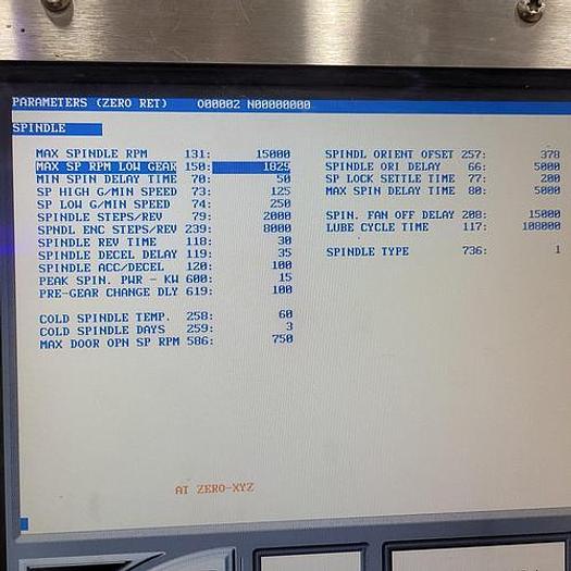 Used 2007 Haas VF-6/40 w/ 15,000 rpm Spindle