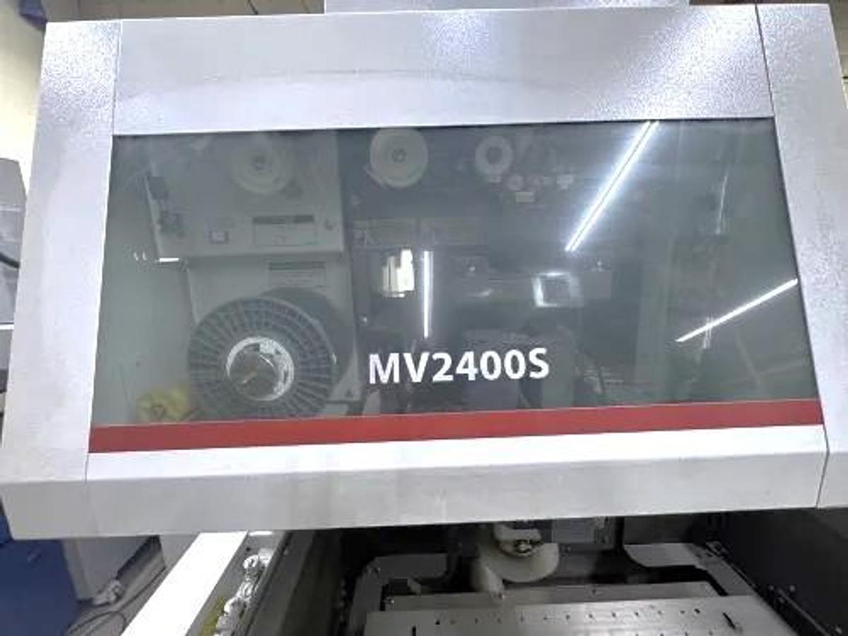 Used 2015 Mitsubishi MV2400S with 4 Axis Simultaneous Cutting, U & V Axis, Auto Threading, Submerged Cutting, Deionized Water System