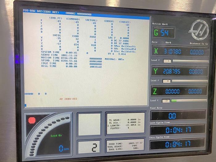 Used 2007 Haas VF-6 w/ 15,000 RPM Spindle