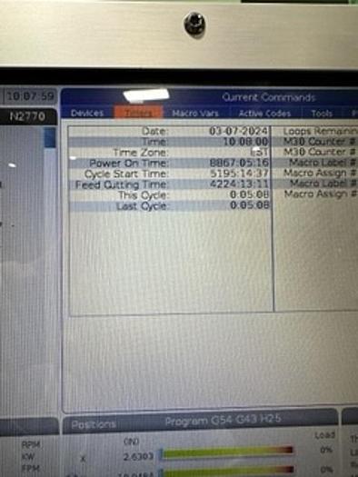 Used 2020 Haas UMC-750SS