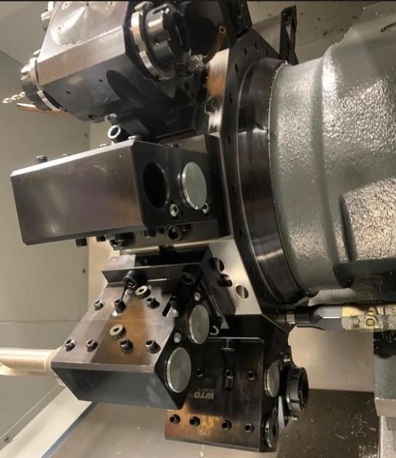 Used 2021 Haas DS-30Y with Subspindle, Y Axis, C Axis, High Pressure Coolant, Chip Conveyor