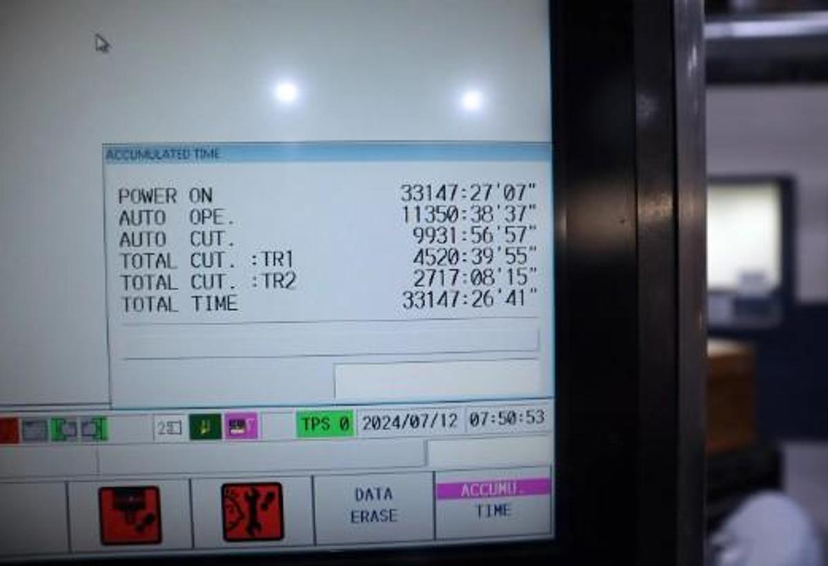 Used 2011 Mazak Integrex i-200ST/1500 with Subspindle, Lower Turret, 36 Station ATC, Mazatrol Matrix 2 Control