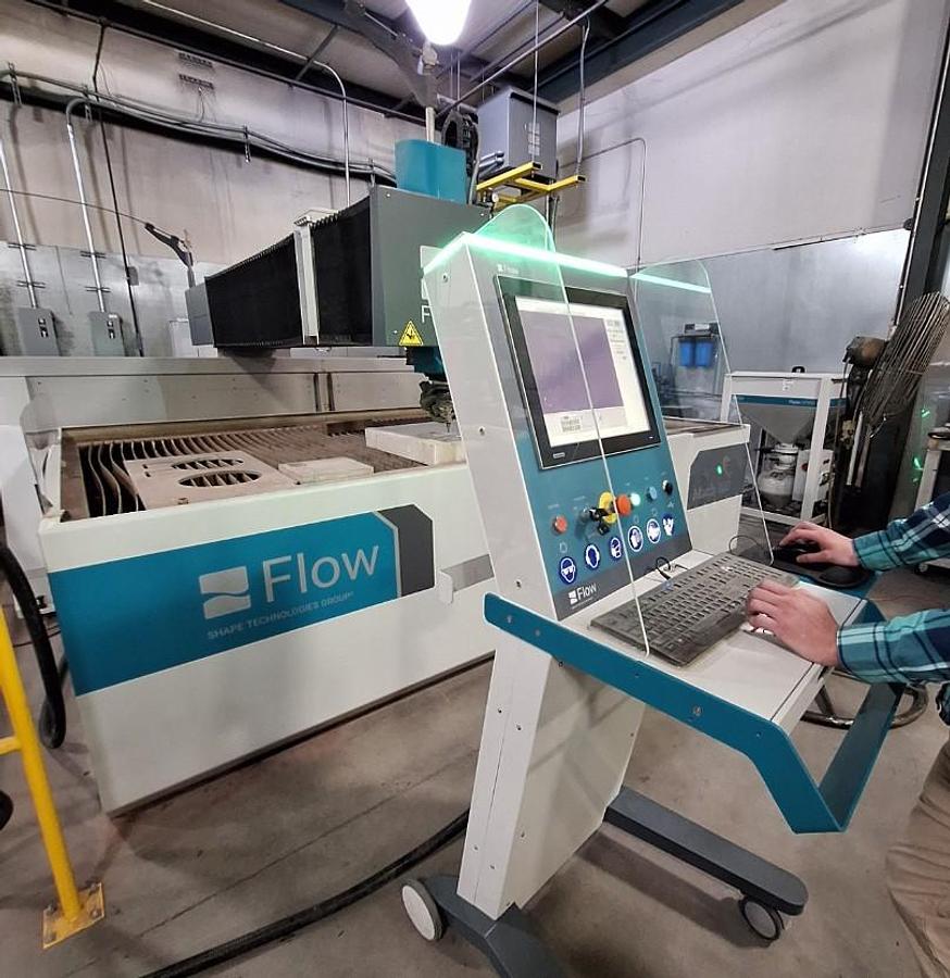 Used 2021 Flow Mach 200 5-Axis 3Mx2M