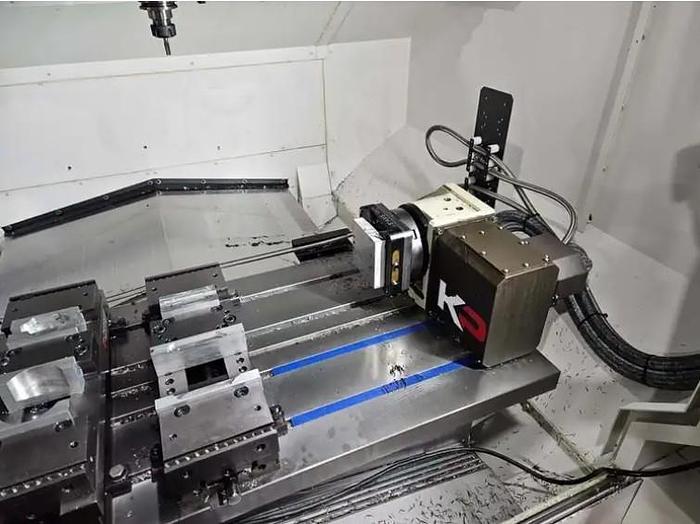 Used 2022 Okuma M560-V with 4th Axis Rotary Table, Coolant Through Spindle, Probe, Chip Conveyor
