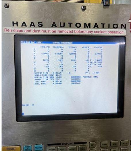 Used 2005 Haas VF-6/50