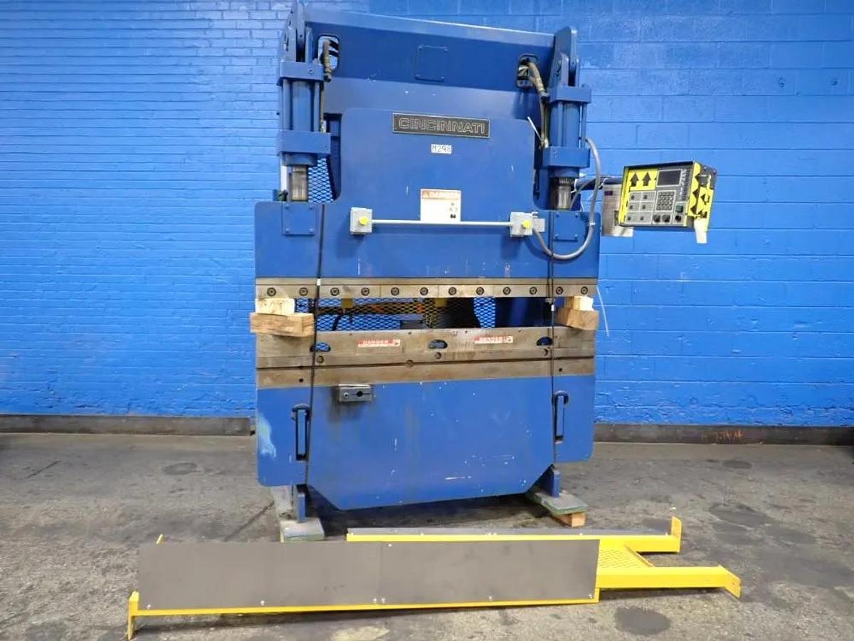 Used Cincinnati Hydraulic Press Brake Model 60CBII, 60 Ton, 4 ft., 8" Stroke