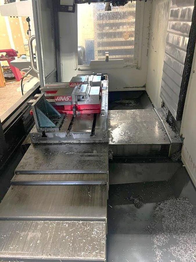 Used 2022 Haas VF-2SS w/ Haas HRT-210 Rotary Table, Probing, High Speed Machining, Auger, Pcool