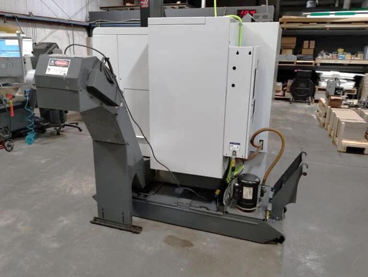Used 2012 Haas ST-20 with Tailstock, Chip Conveyor, Tool Presetter, Part Probing, 8.3" Chuck, 12 Station BOT Turret, Recently Rebuilt