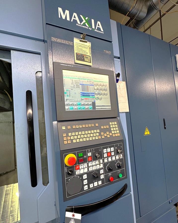 Used 2015 Matsuura Cublex-35 5 Axis Multi Tasking Machining Center with 520 ATC, 32 Pallet Tower, 20,000 RPM, Tool Probing