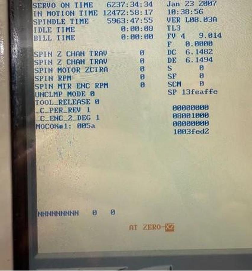 Used 2007 Haas TL-3 Rigid Tapping, Quick Code, Intuitive Programming, Wired for Brushless Barfeed, 12" 6-Jaw Manual Chuck