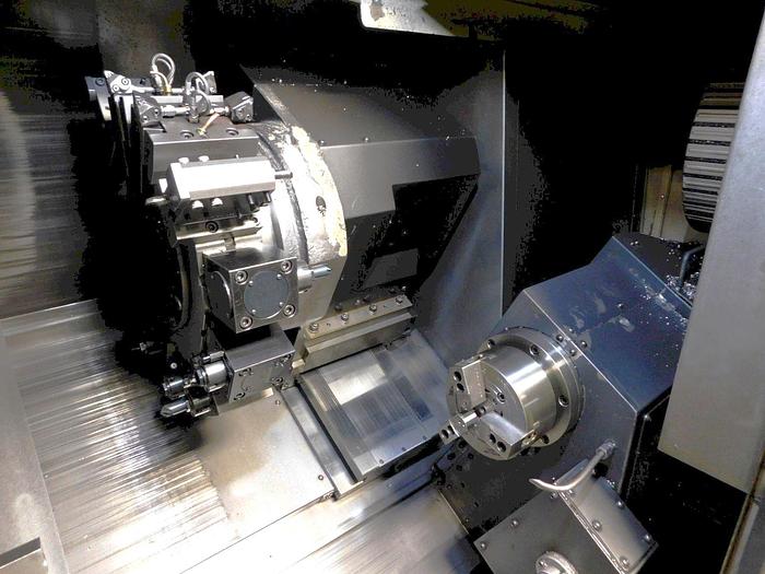 Used 2012 Doosan Puma 2100MS with Milling and Subspindle, Chip Conveyor